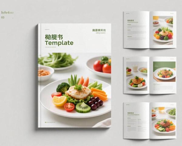 卓立餐飲宣傳冊設計制作案例