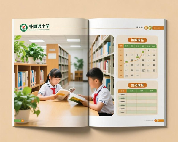 錦翔學(xué)校畫冊(cè)設(shè)計(jì)印刷案例