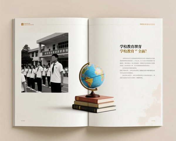 泰鼎學(xué)校宣傳冊設(shè)計(jì)制作案例