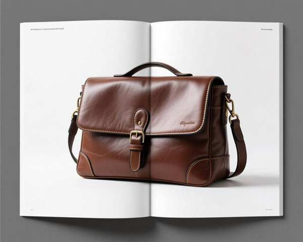 奇邁龍皮具宣傳冊設計制作案例