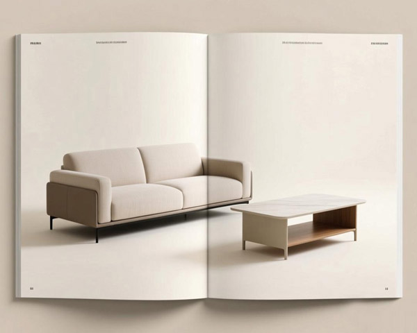 萬鐵浩家具宣傳冊設計制作案例