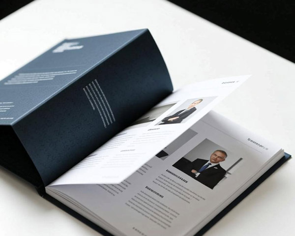 林藍(lán)塑膠畫冊設(shè)計(jì)印刷案例