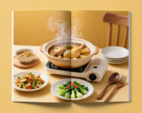 邦傲慶食品宣傳冊設(shè)計制作案例