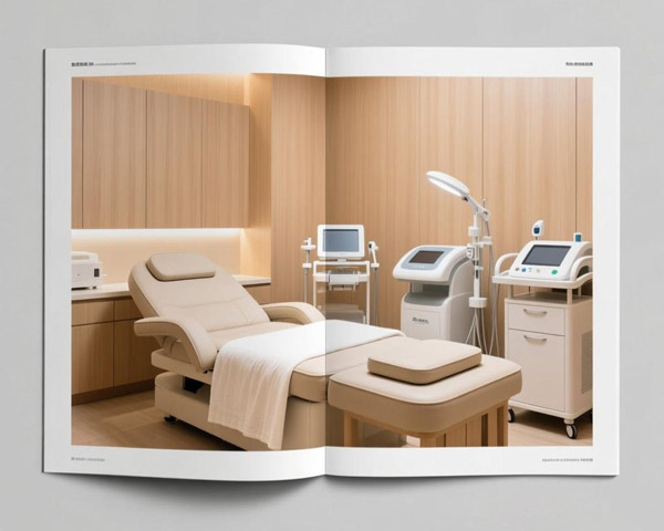 浪佰翔美容畫冊設(shè)計(jì)印刷案例