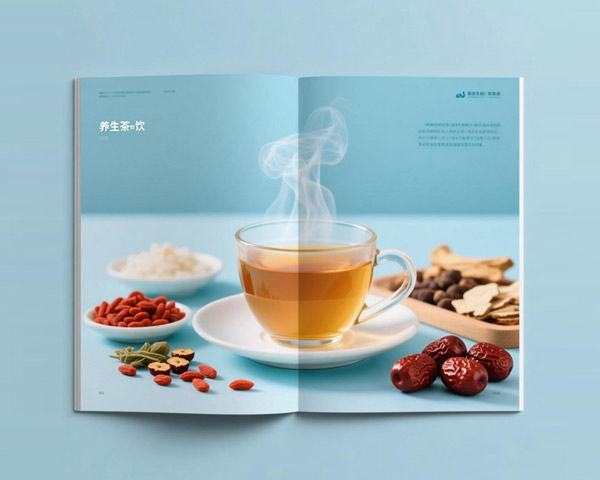 祥維豐保健品宣傳冊設計制作案例